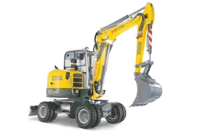 Excavadoras sobre llantas